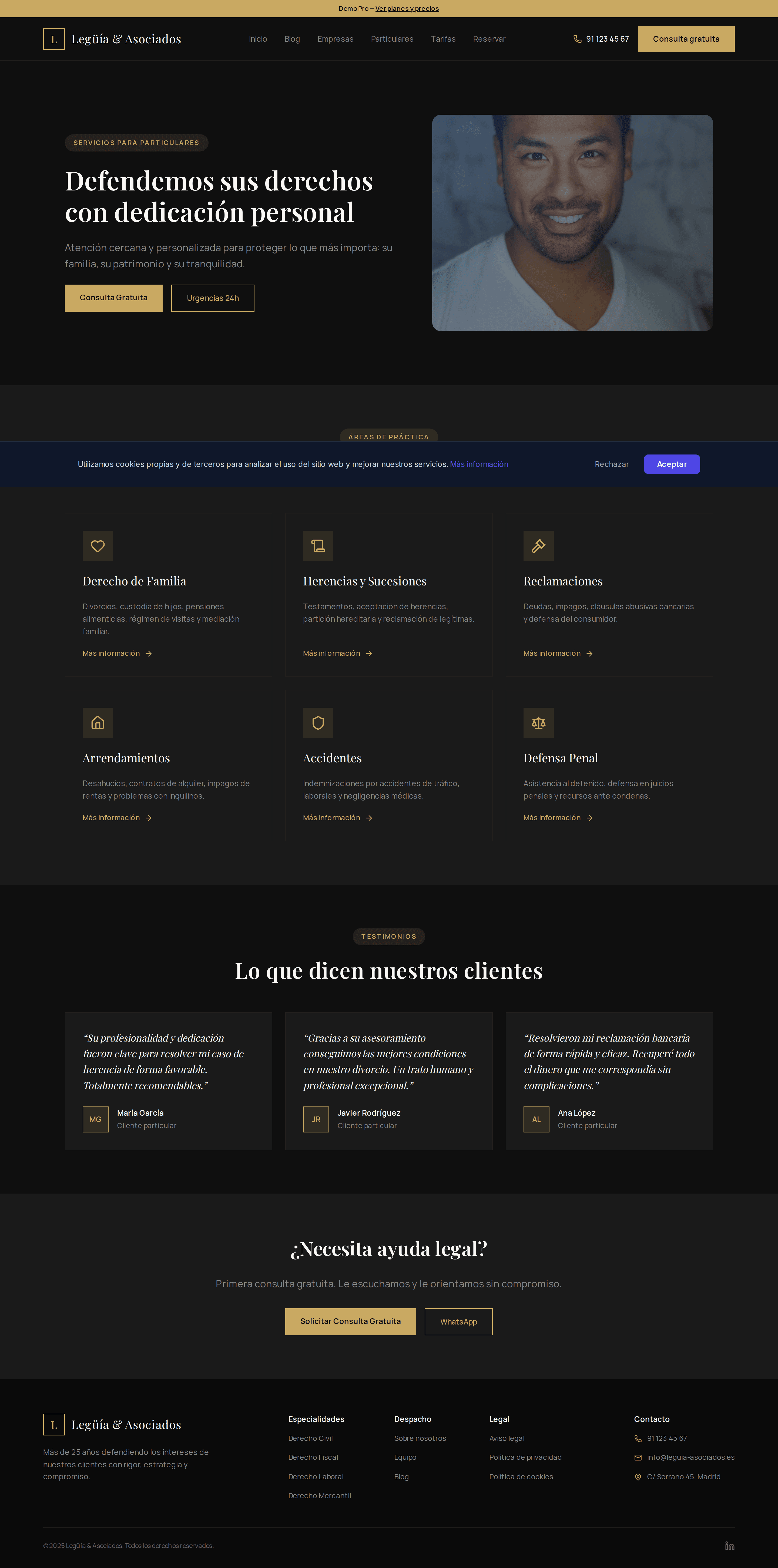 Servicio Particulares