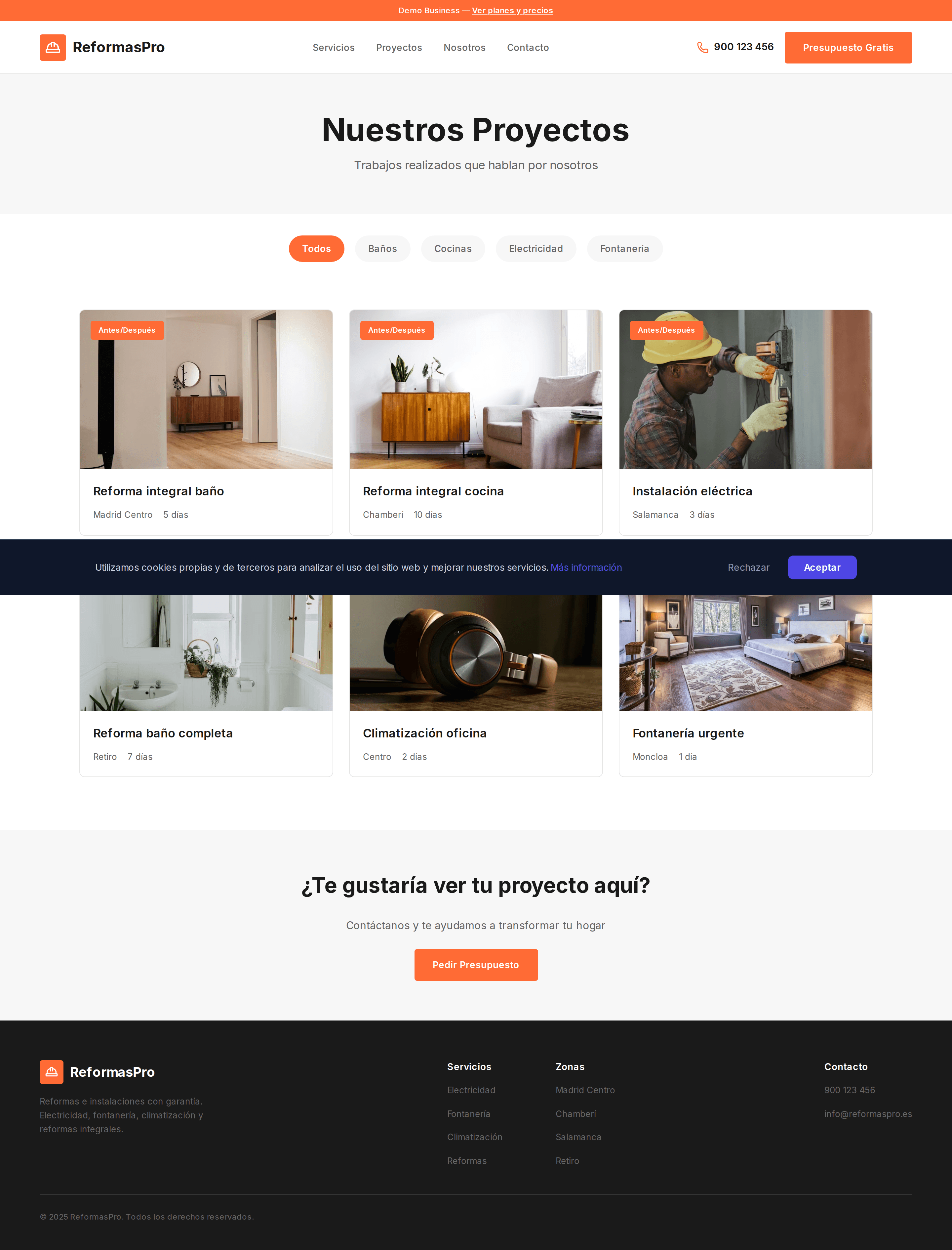 Proyectos con Filtros
