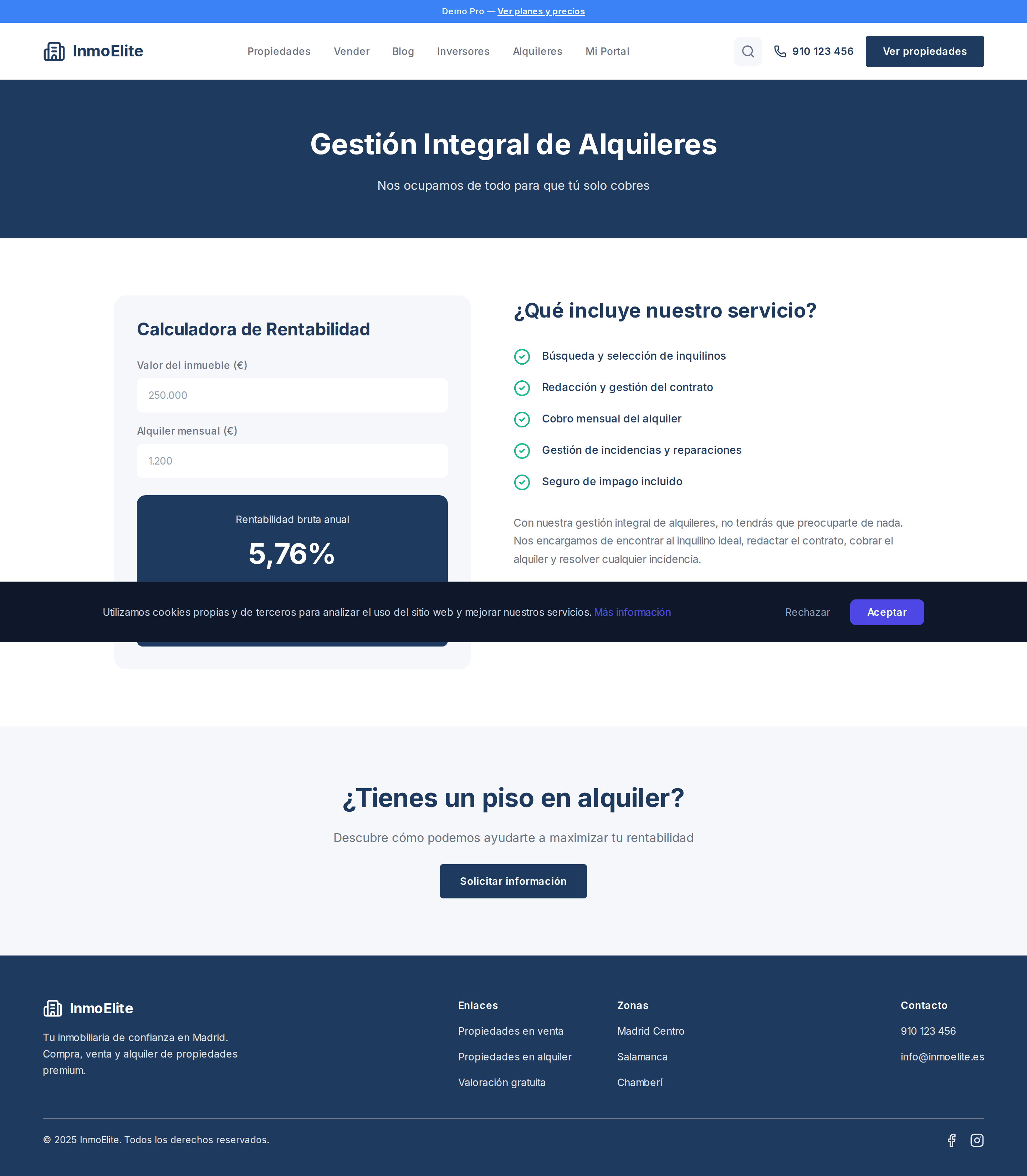 Gestión de Alquiler