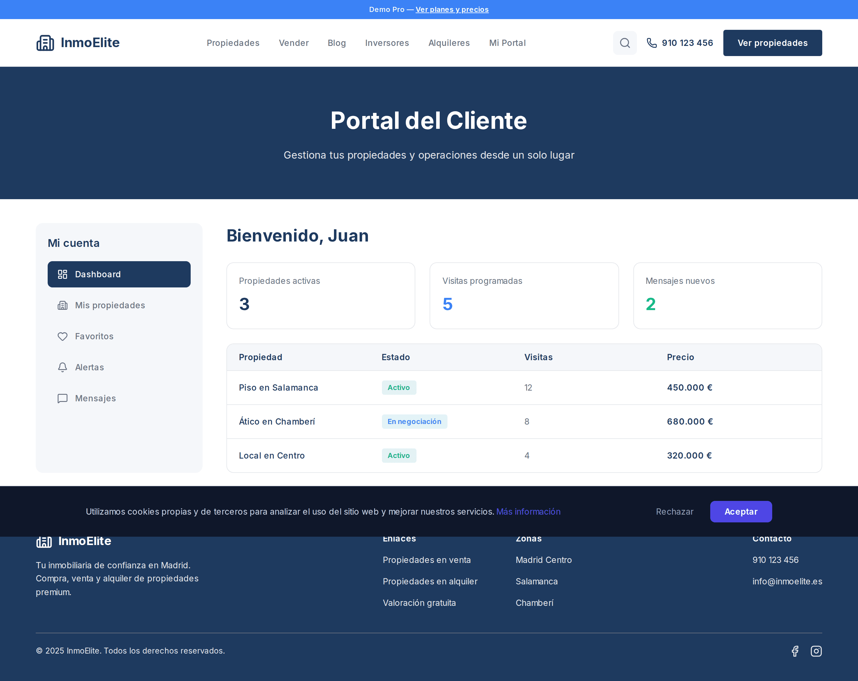 Mini CRM / Dashboard